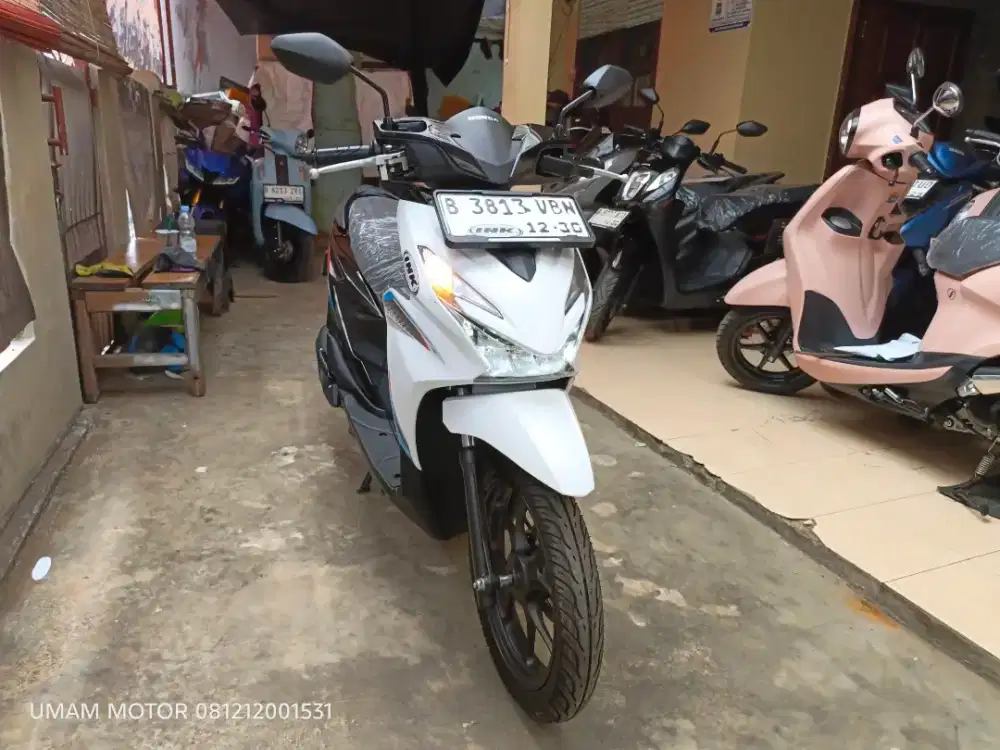 BLN 12 HONDA BEAT CBS ALARM 2025 KM 2K BS TT 2024 DI CILEDUG HARGA PAS