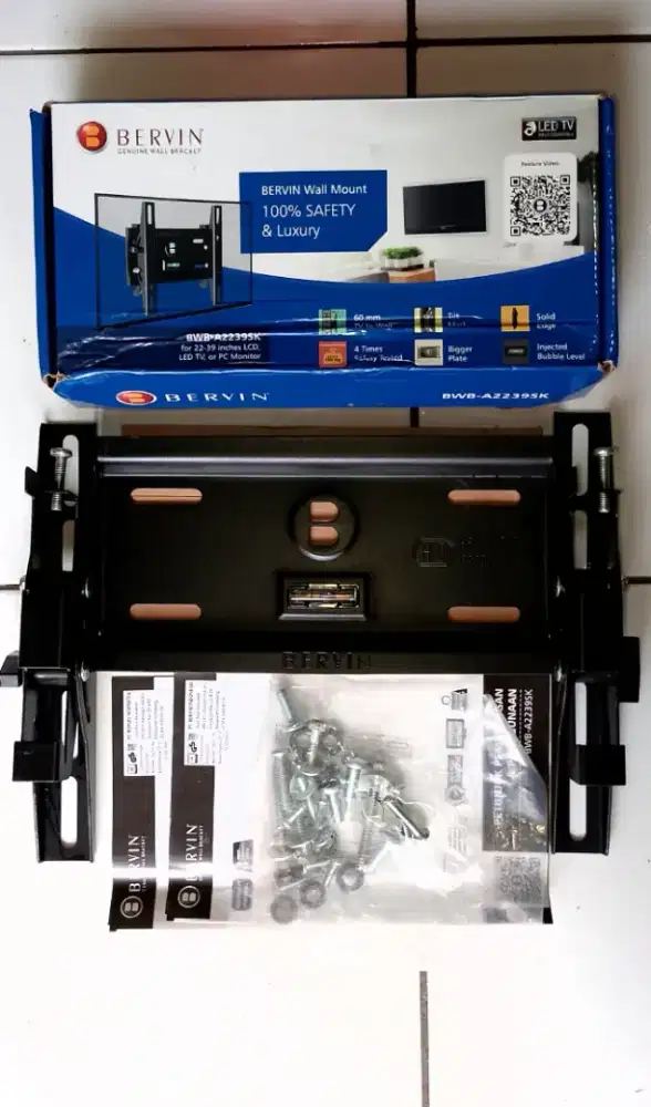 Dijual bracket TV LED merek Bervin