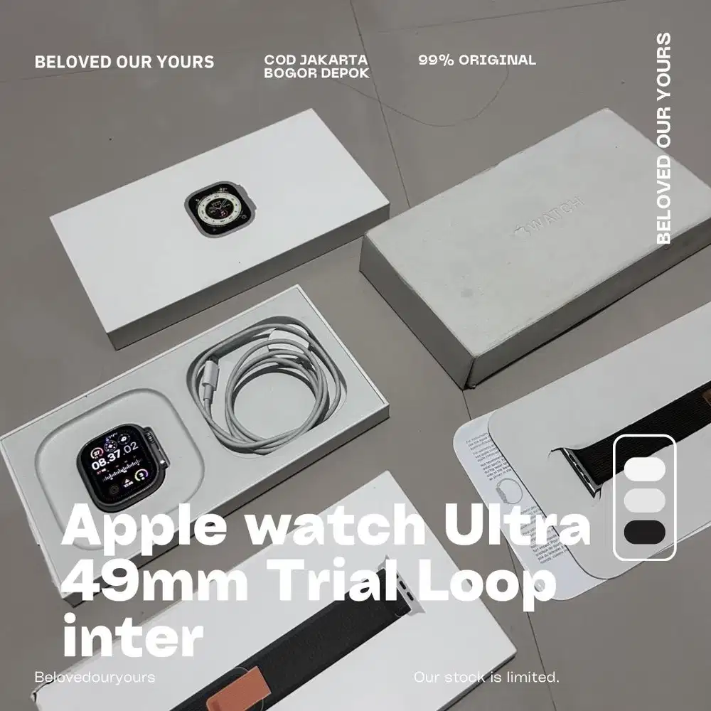 Apple watch ultra 49mm bekas
