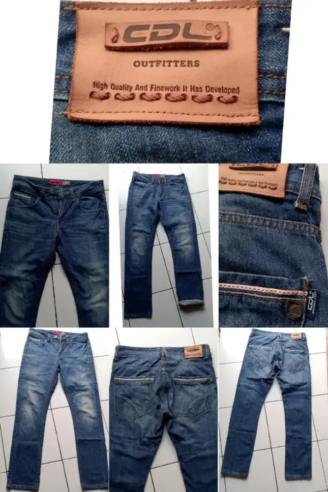 Jeans denim cardinal