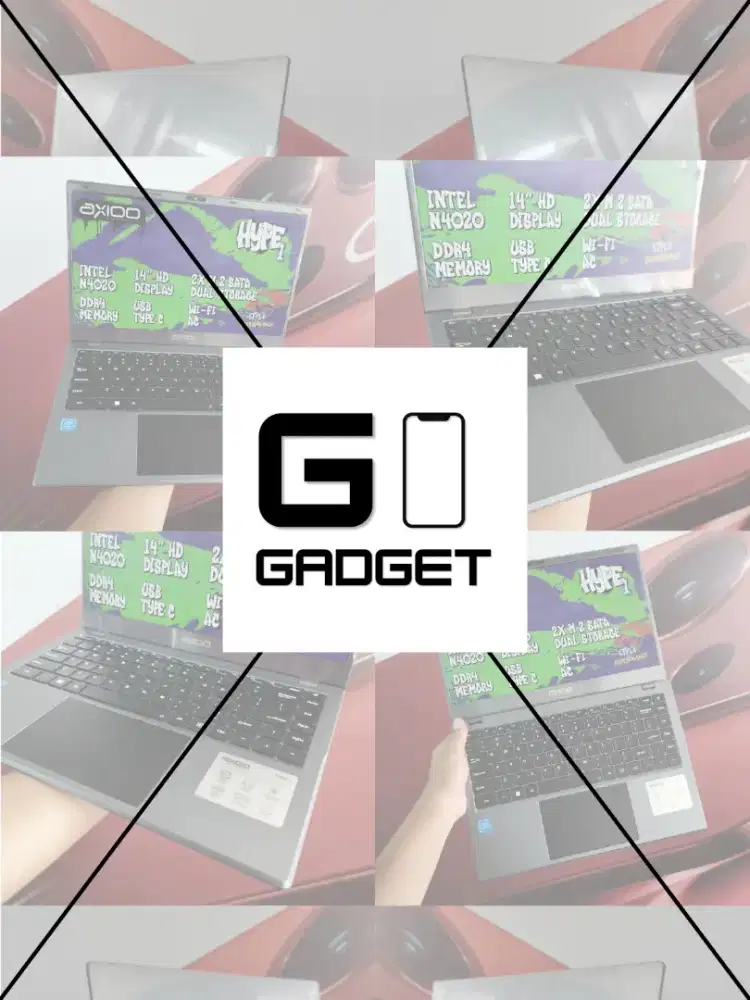 AXIOO HYPE 1, Intel N4020, BISA NEGO JUGA KREDIT