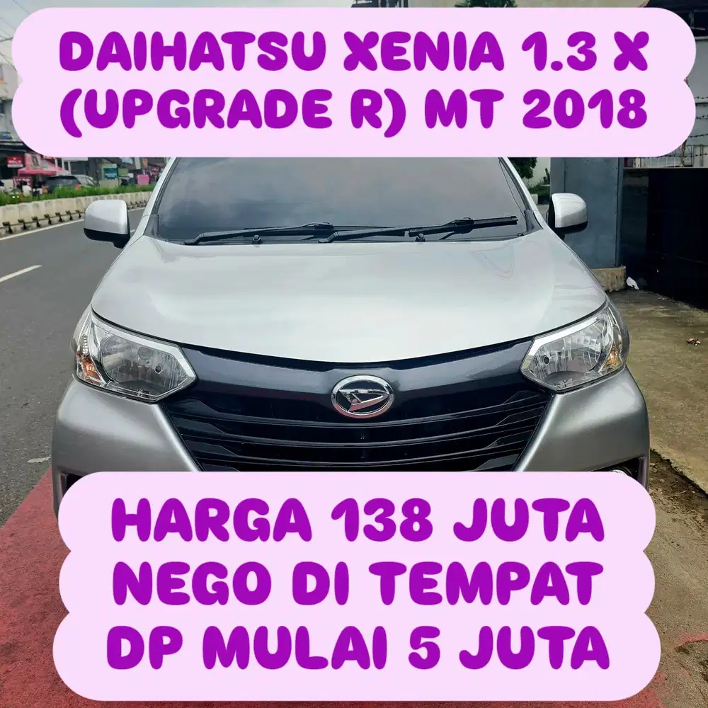 Daihatsu Xenia 2018 Bensin DP 5 JUTA