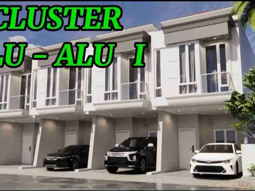 Rumah Di Jual 2Lt Alu-Alu Dekat  RS Persahabatan Strategis Jakarta Timur