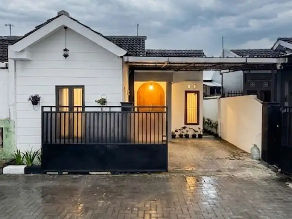 RUMAH MINIMALIS FULL FURNISH – DEKAT PASAR PLERET
