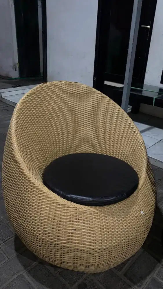 Kursi teras rotan
