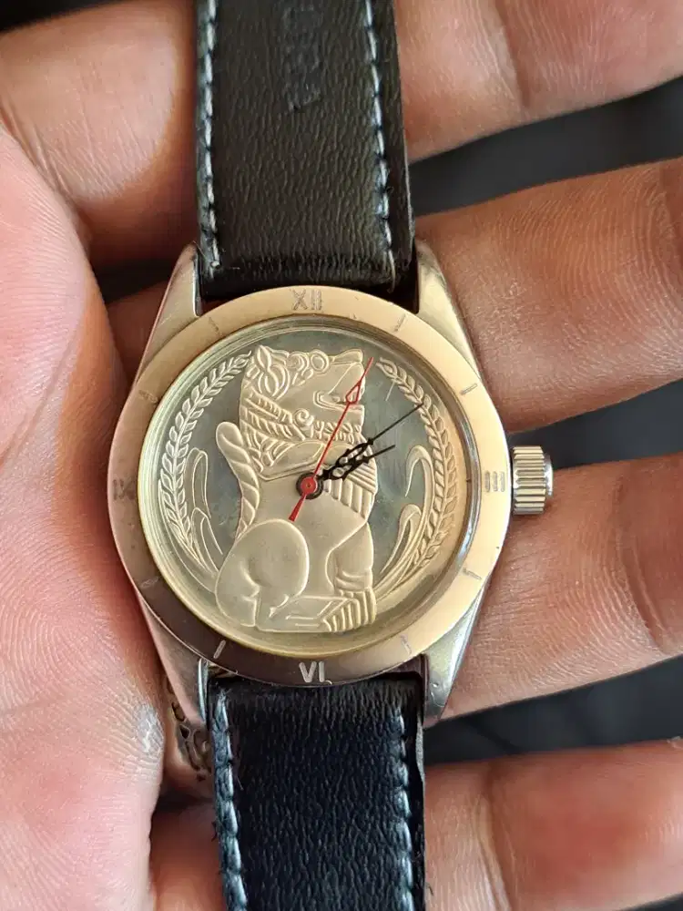 Jam tangan disney mickey automatic dial silver 999