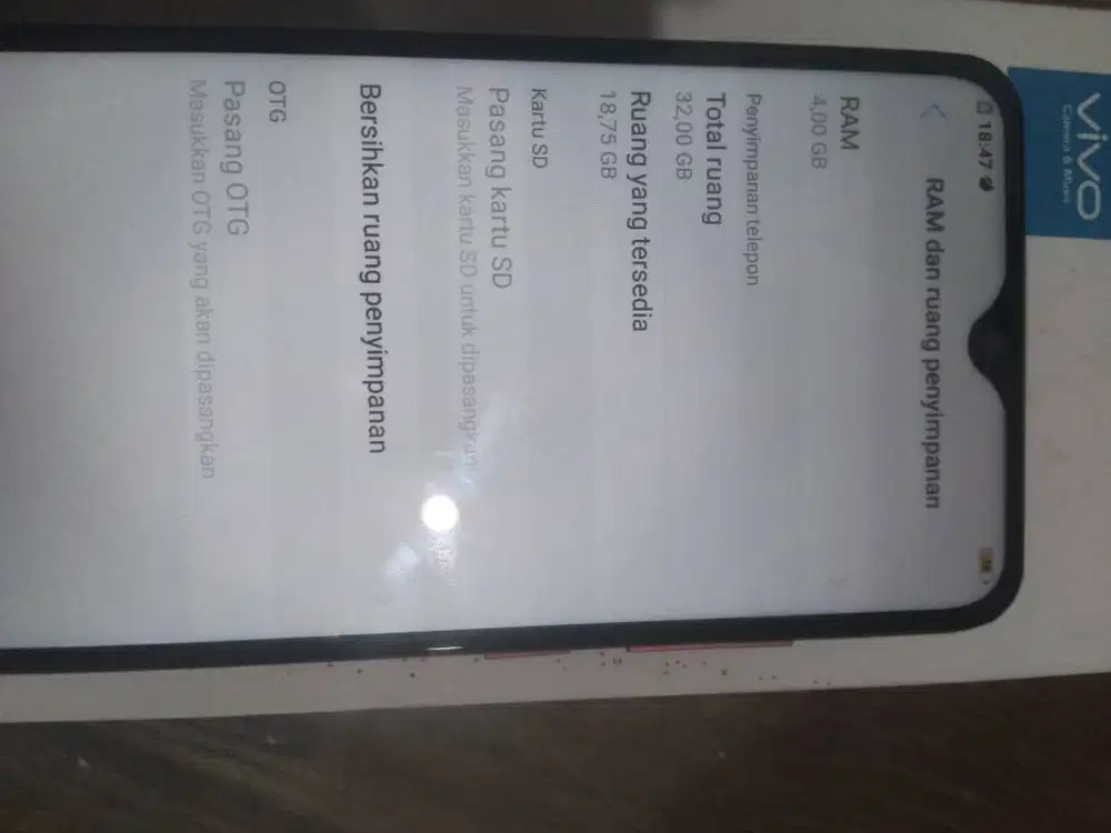 Vivo Y95 4/32 Hp+Dosbuk