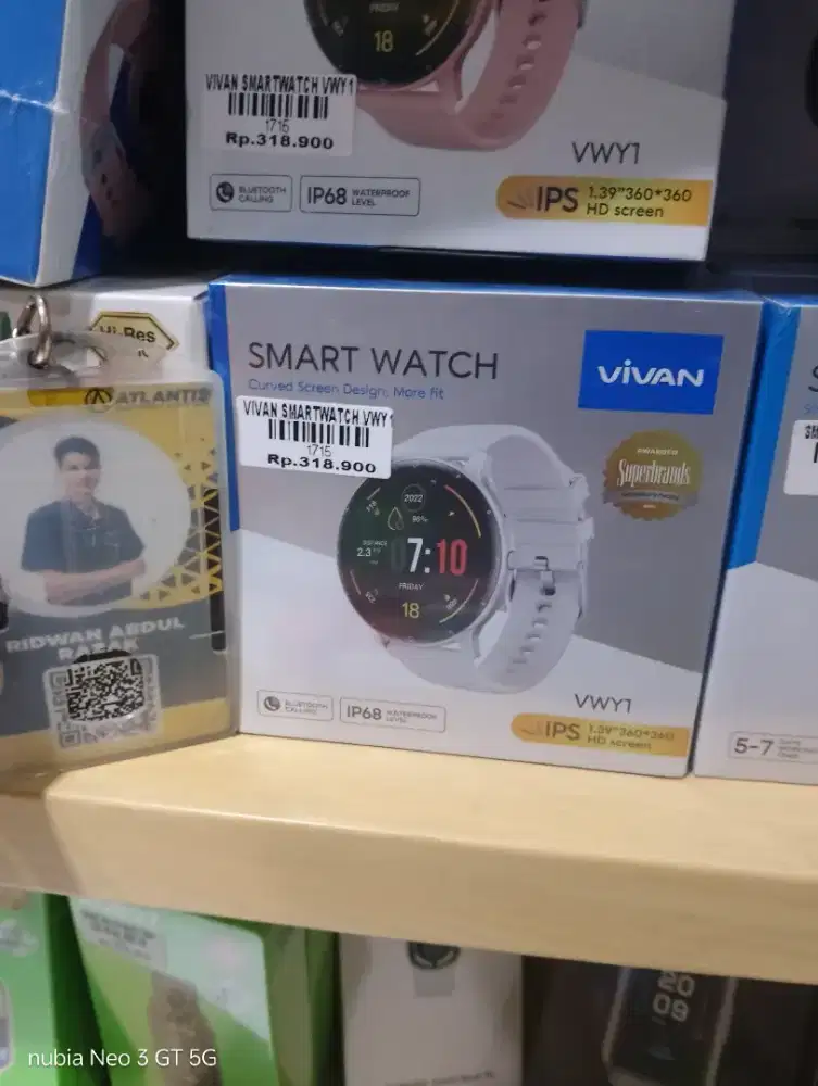 SMART WATCH VIVAN VWF18 | ATLANTIS DAHSYAT