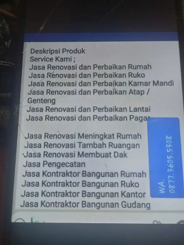 Jasa renovasi bangunan rumah