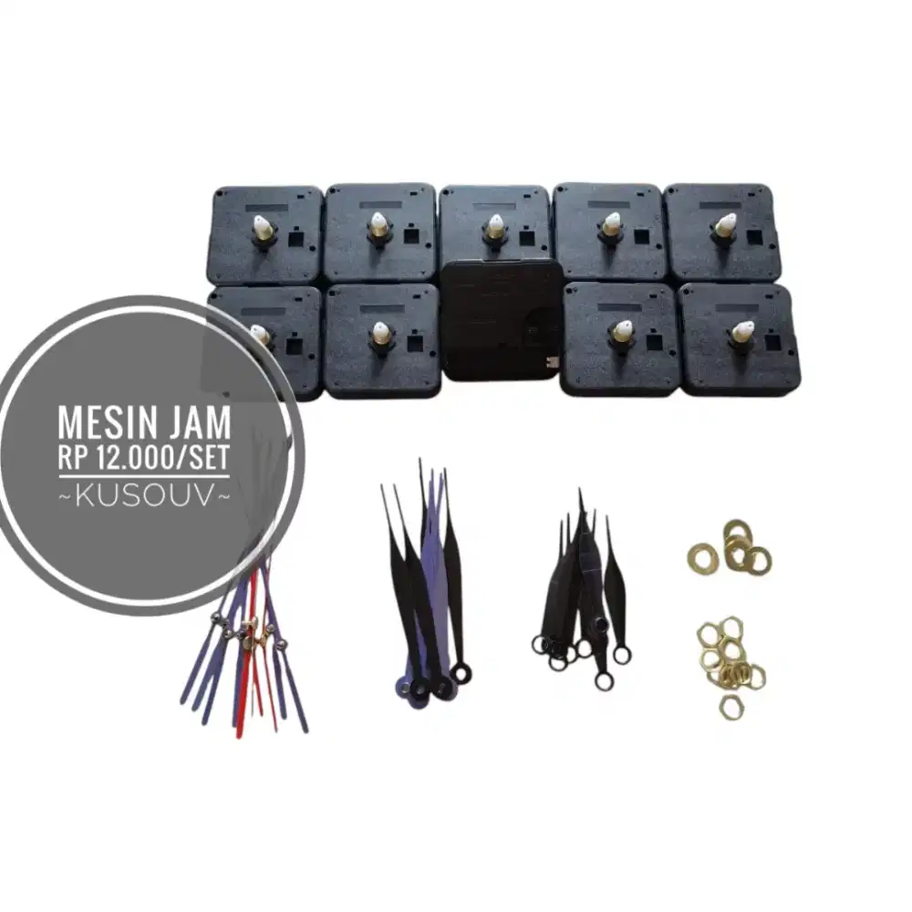 Mesin Jam Bisa Dinding Bisa Meja