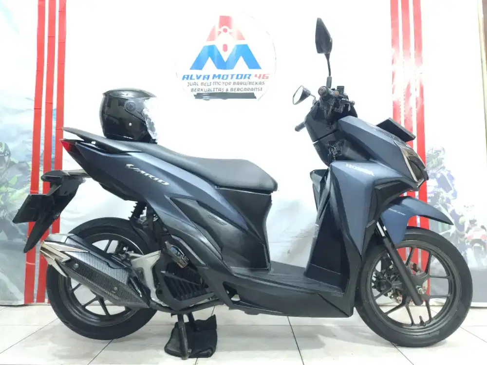 VARIO 125 CBS ISS TH 2019 BLUE MATT 99% MULUS NO MINUS CASH / KREDIT
