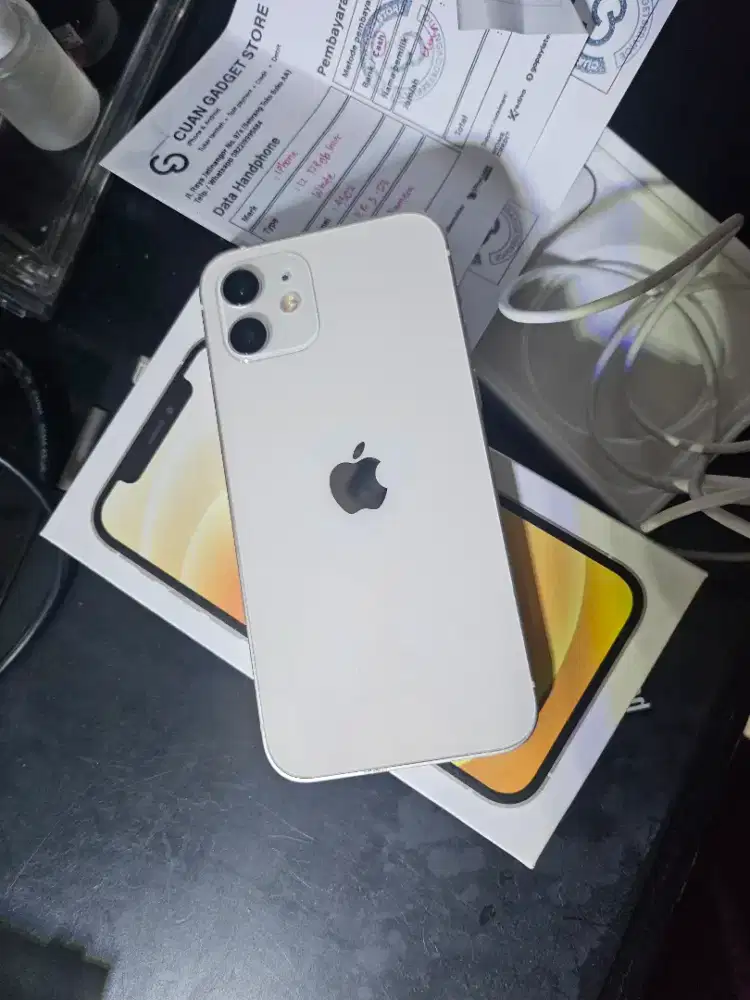 IPHONE 12 128GB FULLSET MULUS BGT NO MINUS