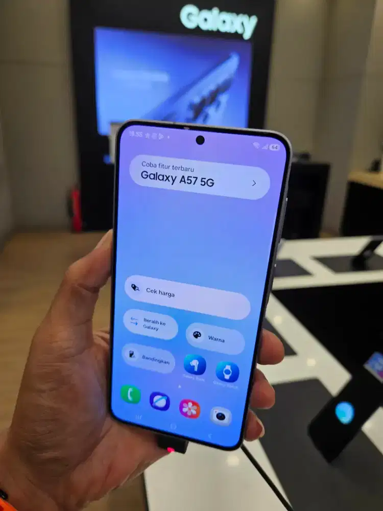 SAMSUNG GALAXY A57 FREE TWS GALAXY BUDS CORE/ADAPTOR CHARGER 45 WATT