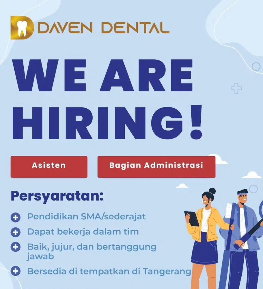 Asisten dental dan admin