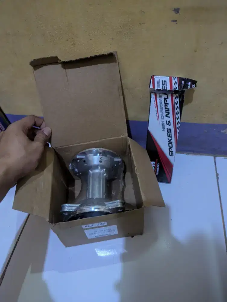 tromol belakang kawasaki klx trail/bf