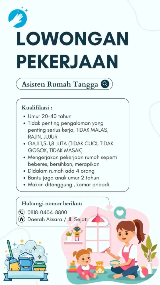 LOWONGAN KERJA ART NGINAP