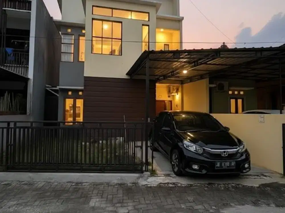 RUMAH 2 LANTAI MINIMALIS – JL. DAMAI, NGAGLIK, SLEMAN