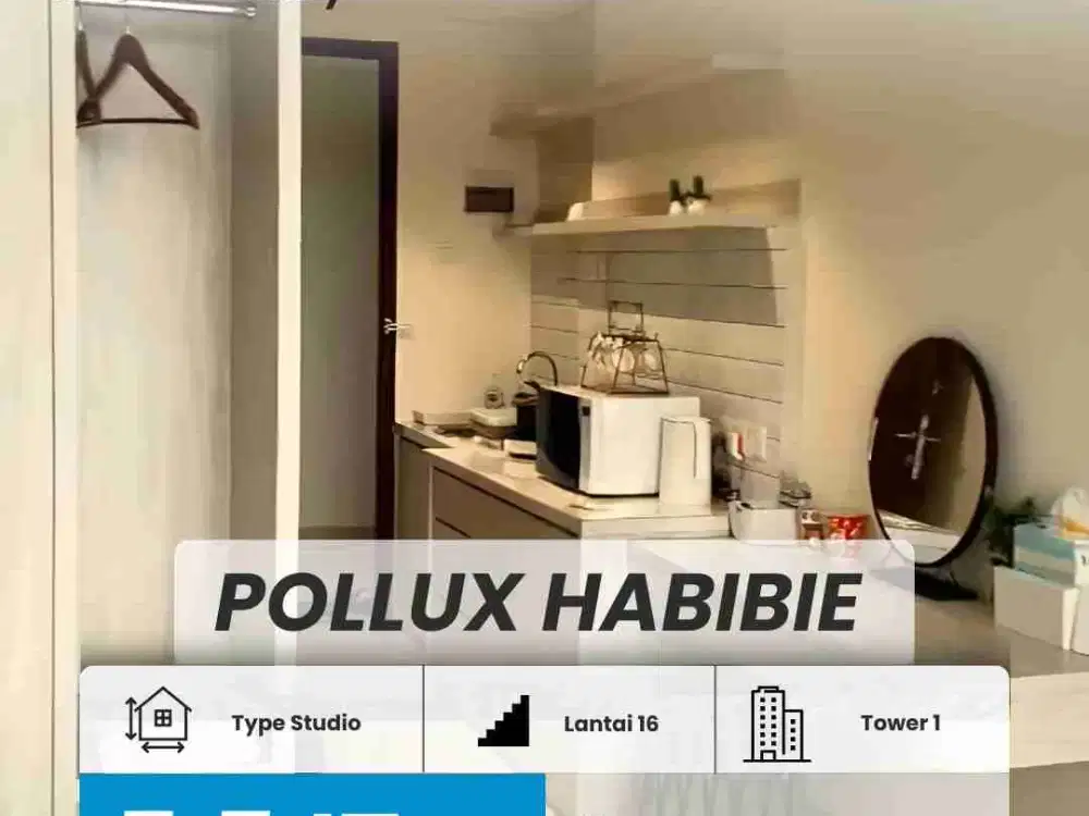 DISEWAKAN APARTEMEN MEWAH POLLUX HABIBIE MEISTERSTADT, BATAM CENTER