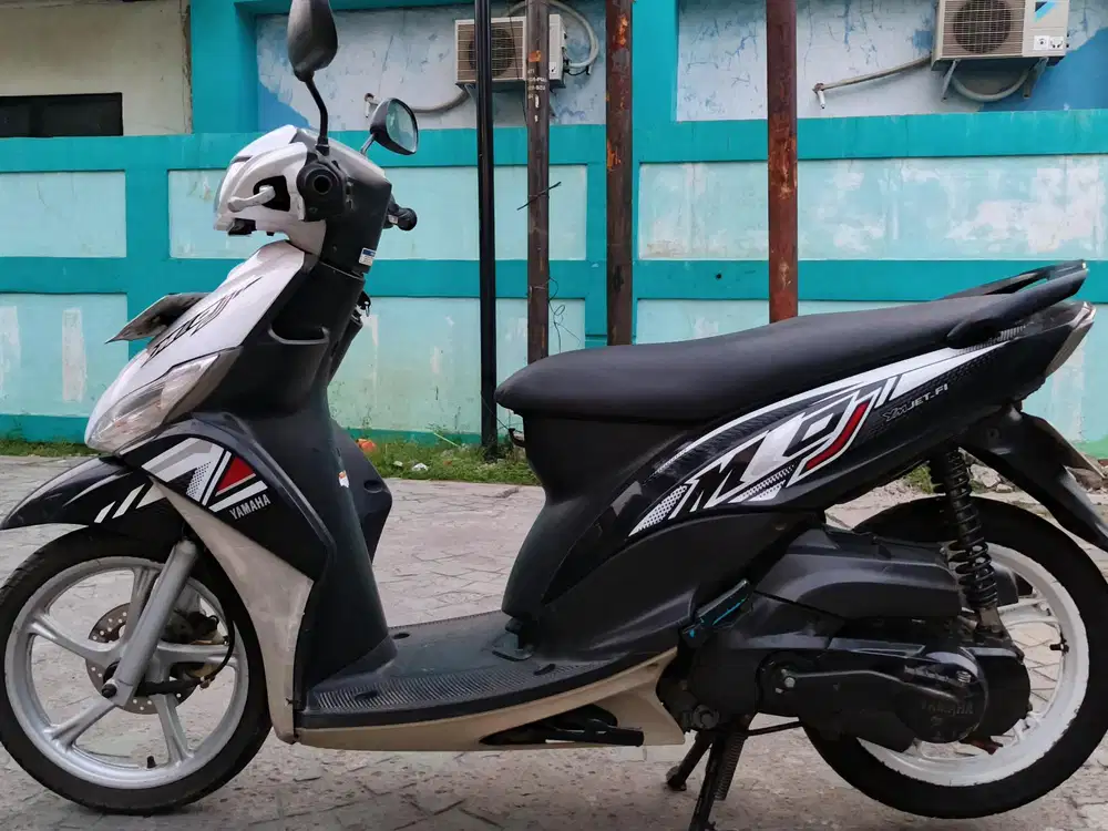 Yamaha Mio j FI 2014 pajak hidup stater halus mulus terawat