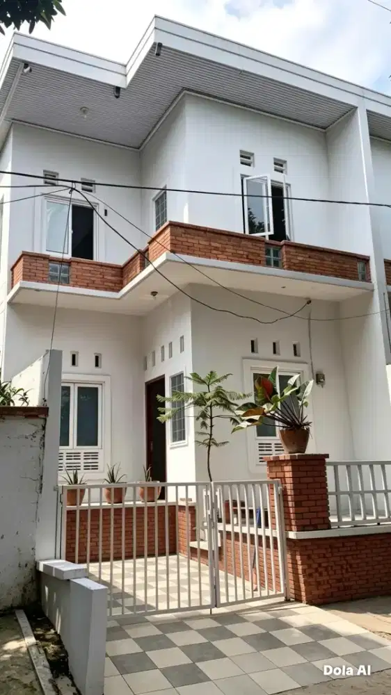 Kontrakan rmh 2lntai 28.5jt thn d perum kemang cikumpa sukmajaya depok
