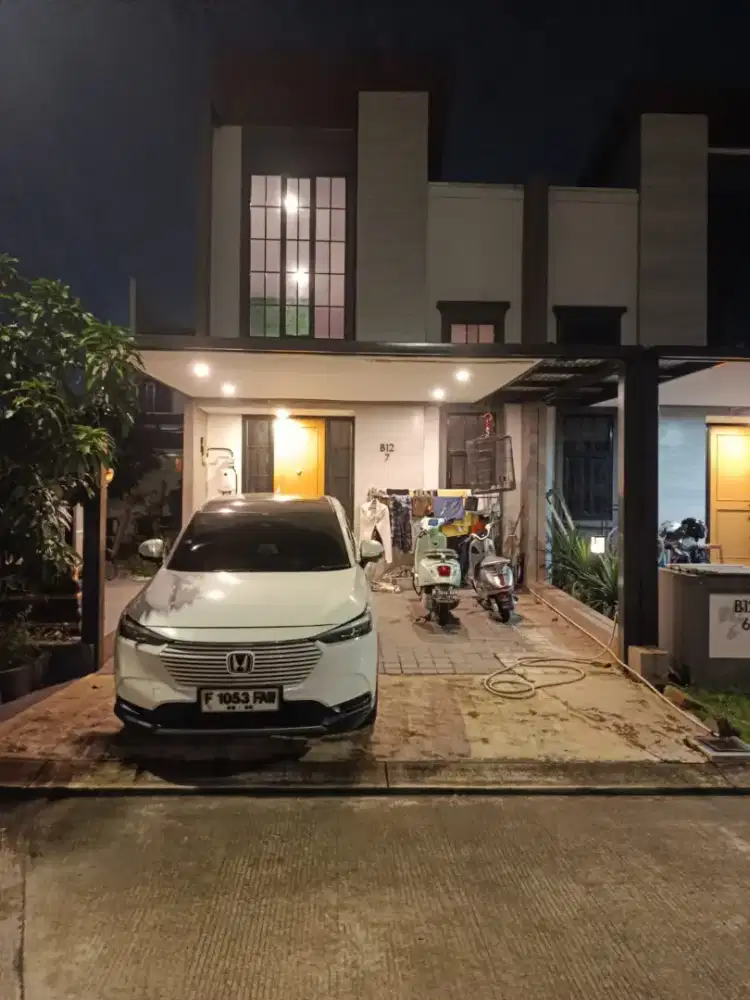 Over kredit/jual lunas rumah hook cluster 2lt di gunung Sindur Bogor