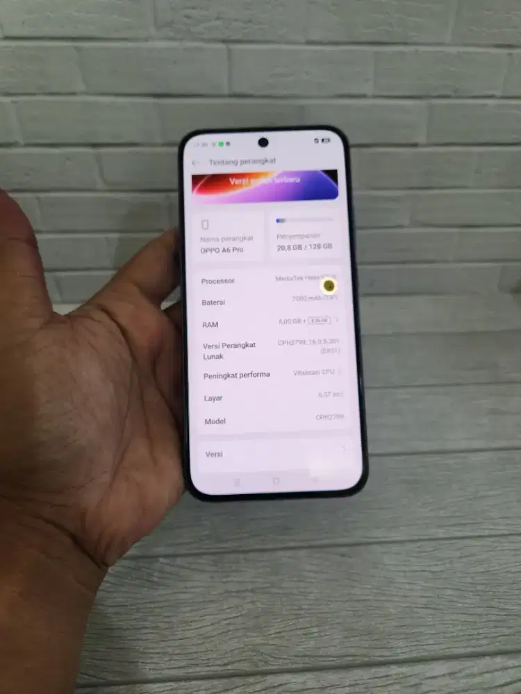 Oppo a6 pro ram 8/128 gb ori
