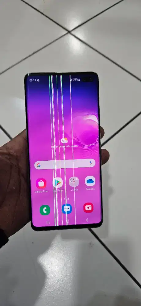 Samsung s10 plus 8/128 baca deskripsi