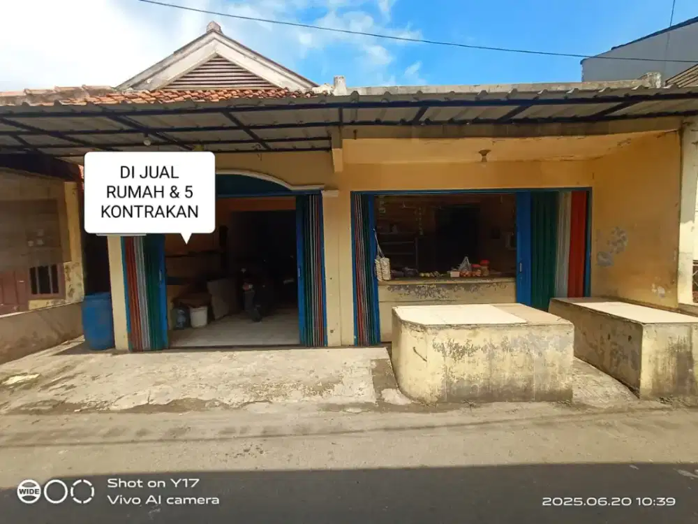 Dijual kontrakan lt.400mtr dkt RS Mayapada Cikokol Tangerang