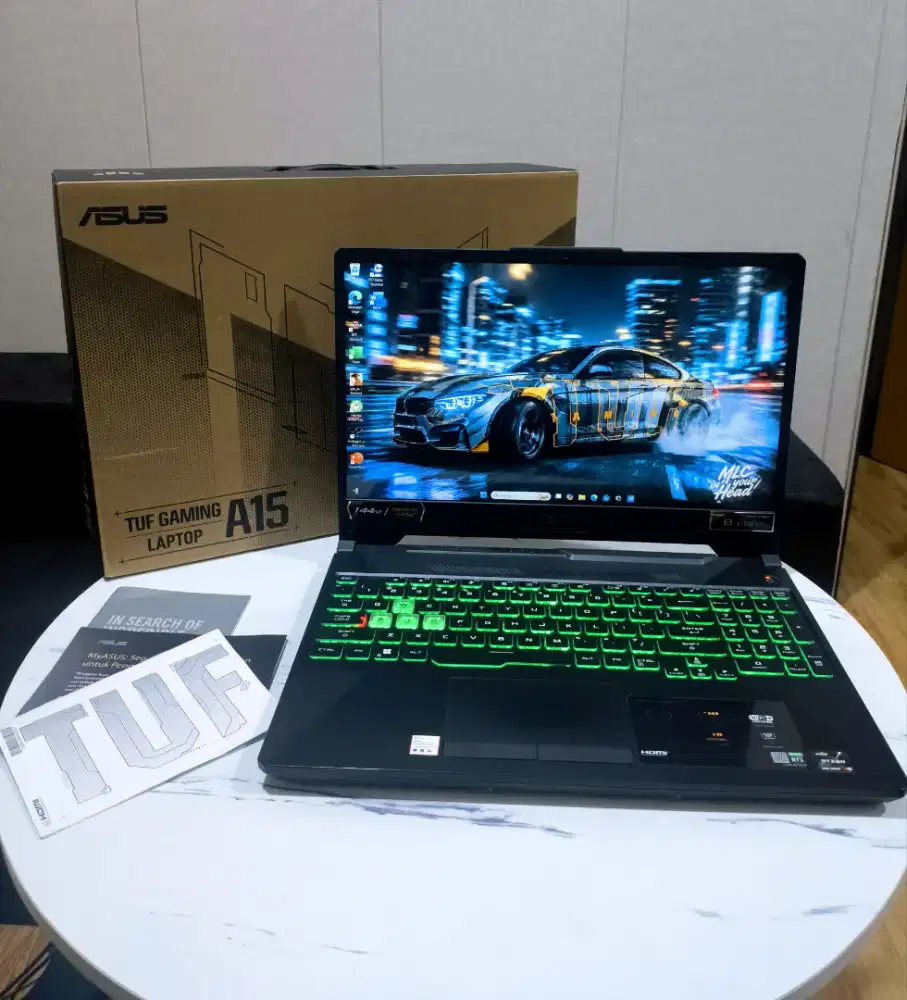 ASUS TUF A15 FA506QM R936B6T NVIDIA RTX 3060 6GB) RYZEN 9-5900HX