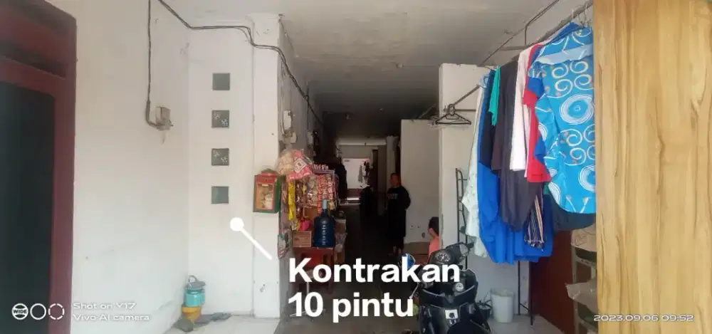 Dijual 10 kontrakan + tanah kavling di Karawaci Tangerang