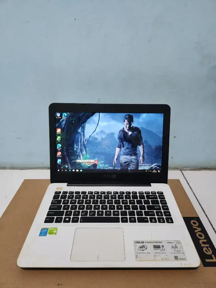 di jual laptop Asus A455L core i3 VGA GeForce 2 GB RAM 4 HDD 500
