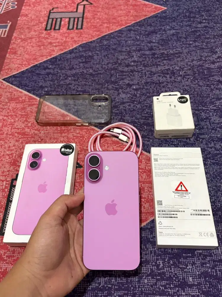 Iphone 16 128gb blibli resmi indo garansi on 2027