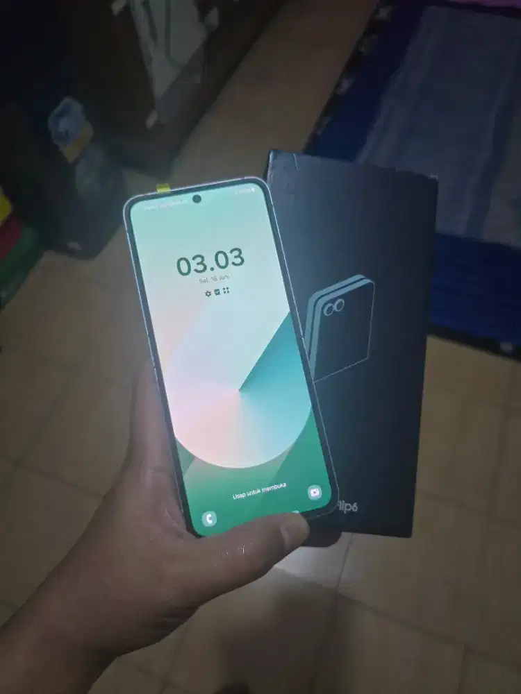Samsung zflip 6 256gb fulset ori