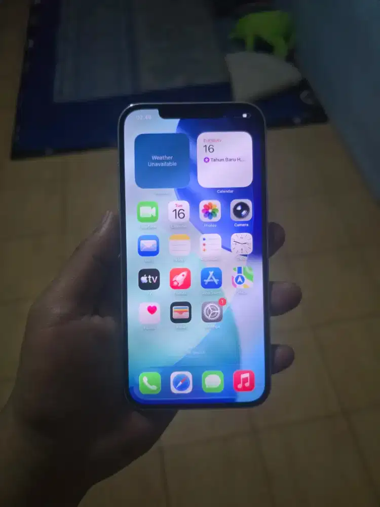 Iphone 12 promax 256 ibox unit onli
