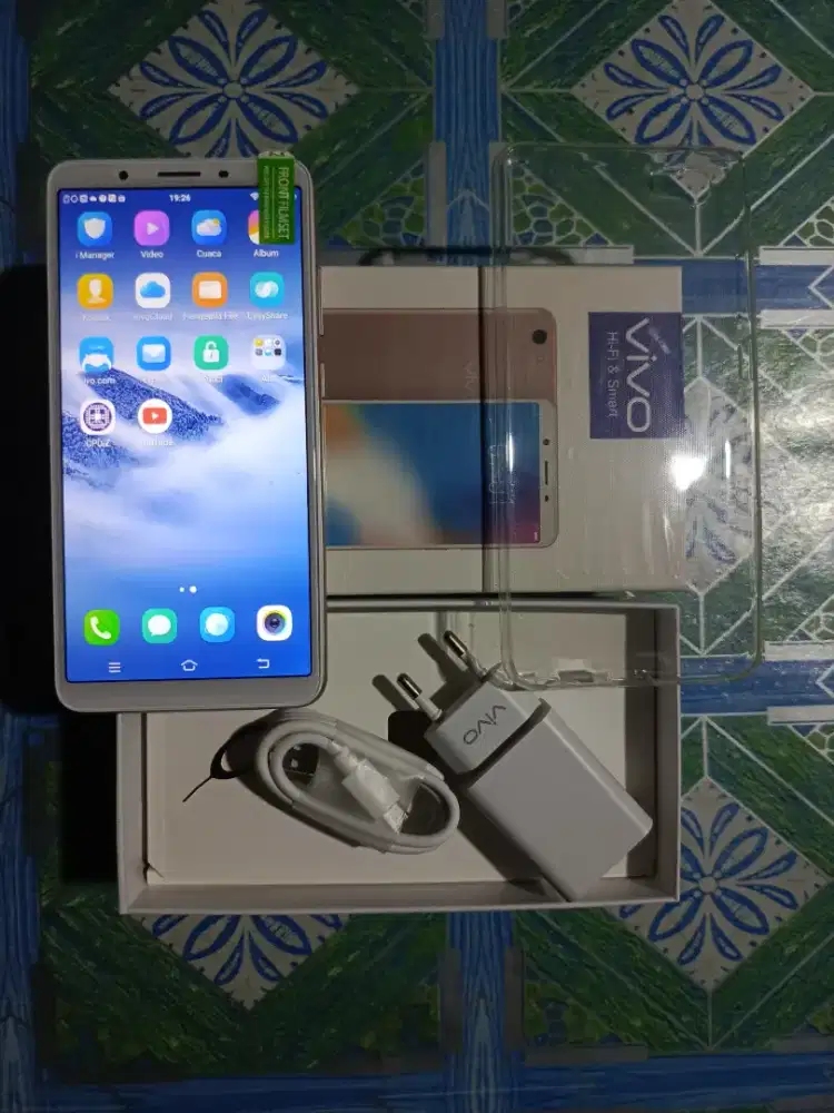 Jual hp baru murah Vivo Y71 ram 3/32 layar 6 inch fulset