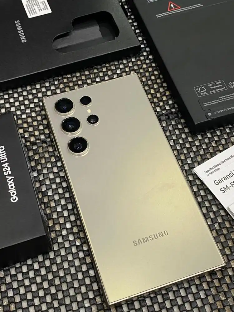 samsung s24 ultra 12/512GB resmi sein fullset original