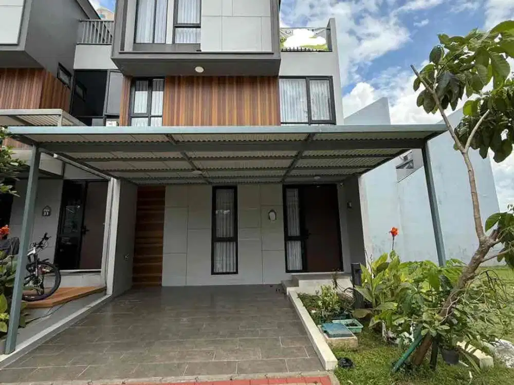 Rumah Cluster Baru Tiga Lantai Murah Kota Wisata Cibubur