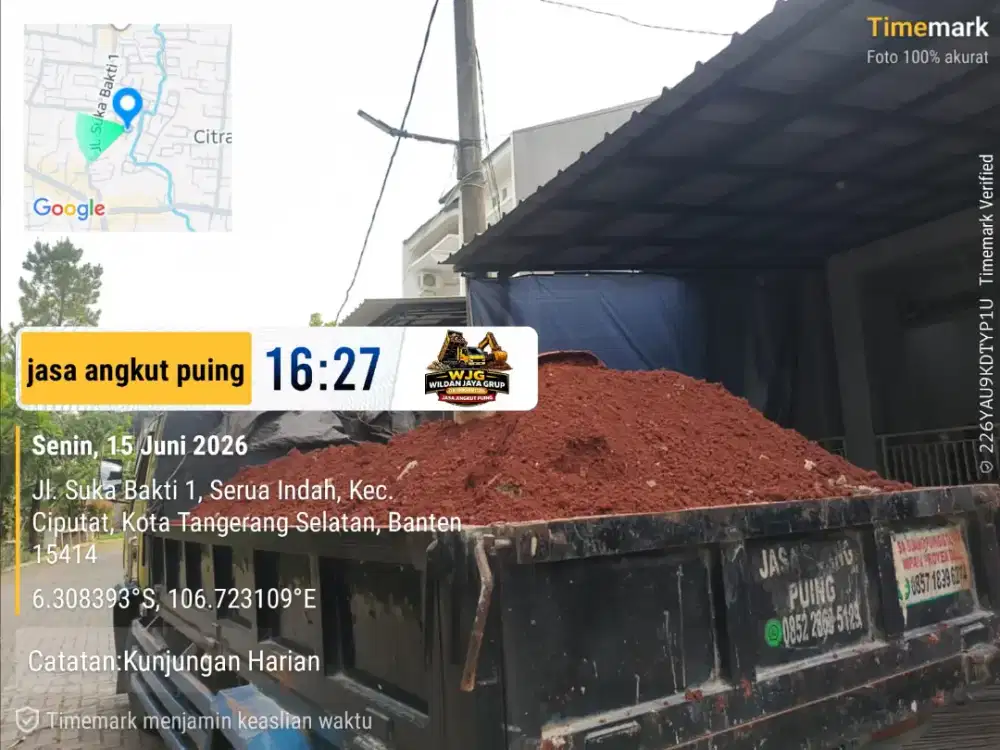 Jasa buang puing tanah dan pengurugan puing tanah