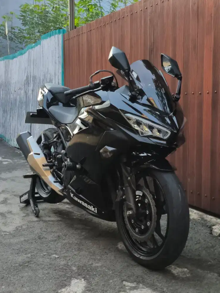 All new ninja 250 hitam mulus