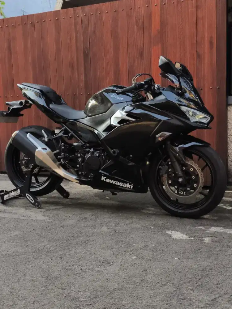 All new ninja 250 hitam mulus