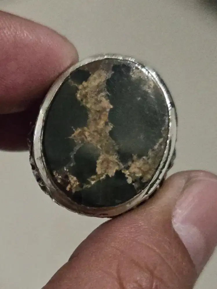 Natural pirus persia hitam urat emas dim 24x19