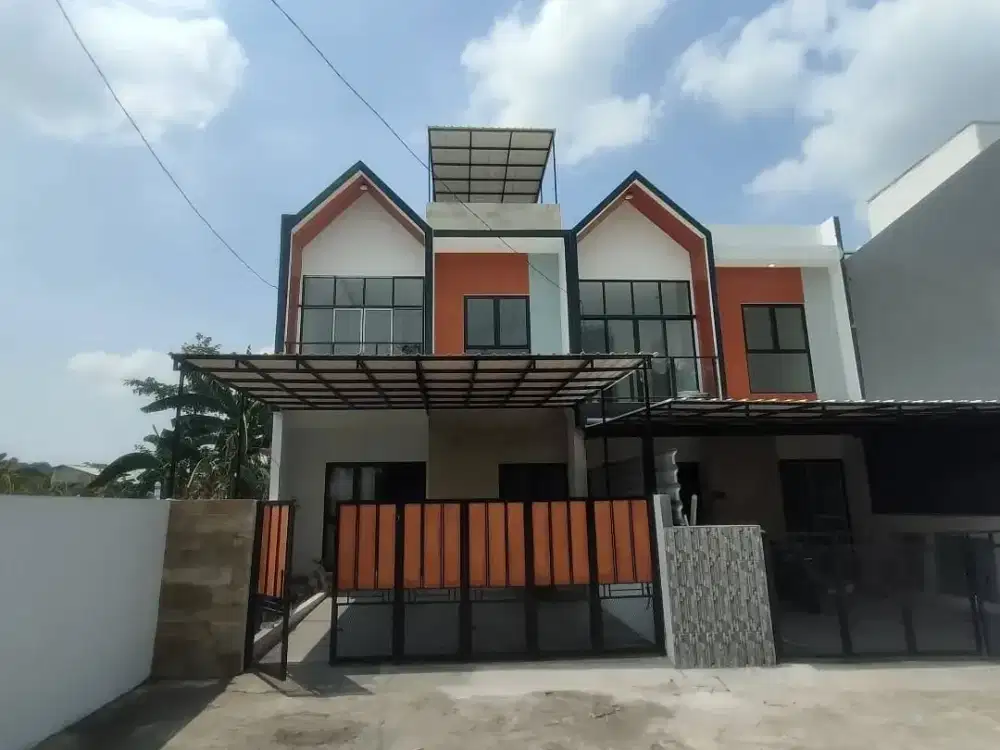 rumah ditimur jakarta tanah luas 10 menit tol cimanggis