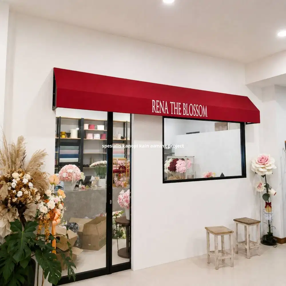 kanopi kain awning banyak warna gratis pasang dan bergaransi