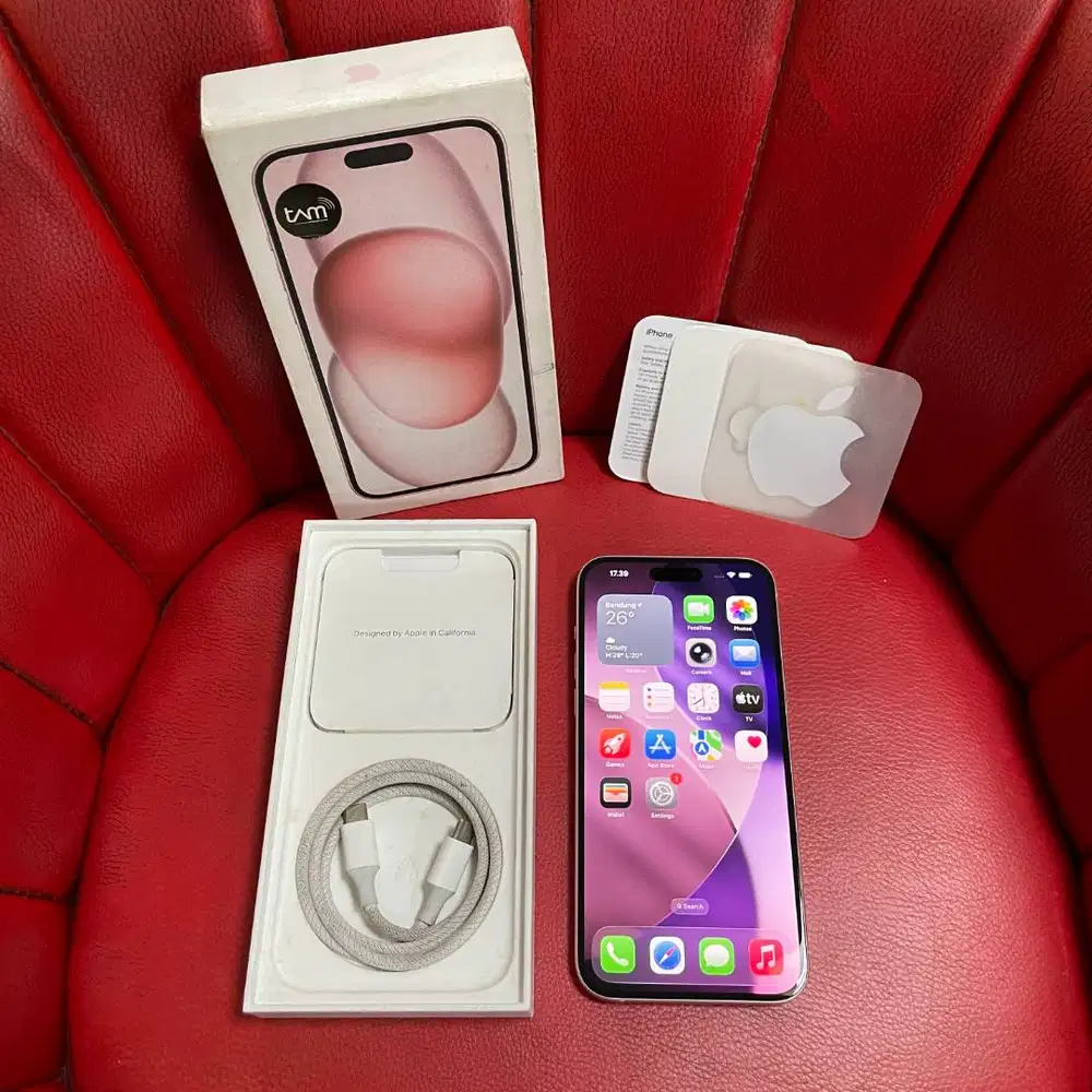 iPhone 15 Plus 128gb Pink iBox PA/A Fullset