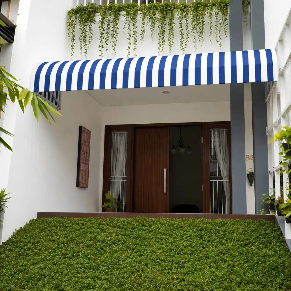 kanopi kain awning belang belang murah berkualitas
