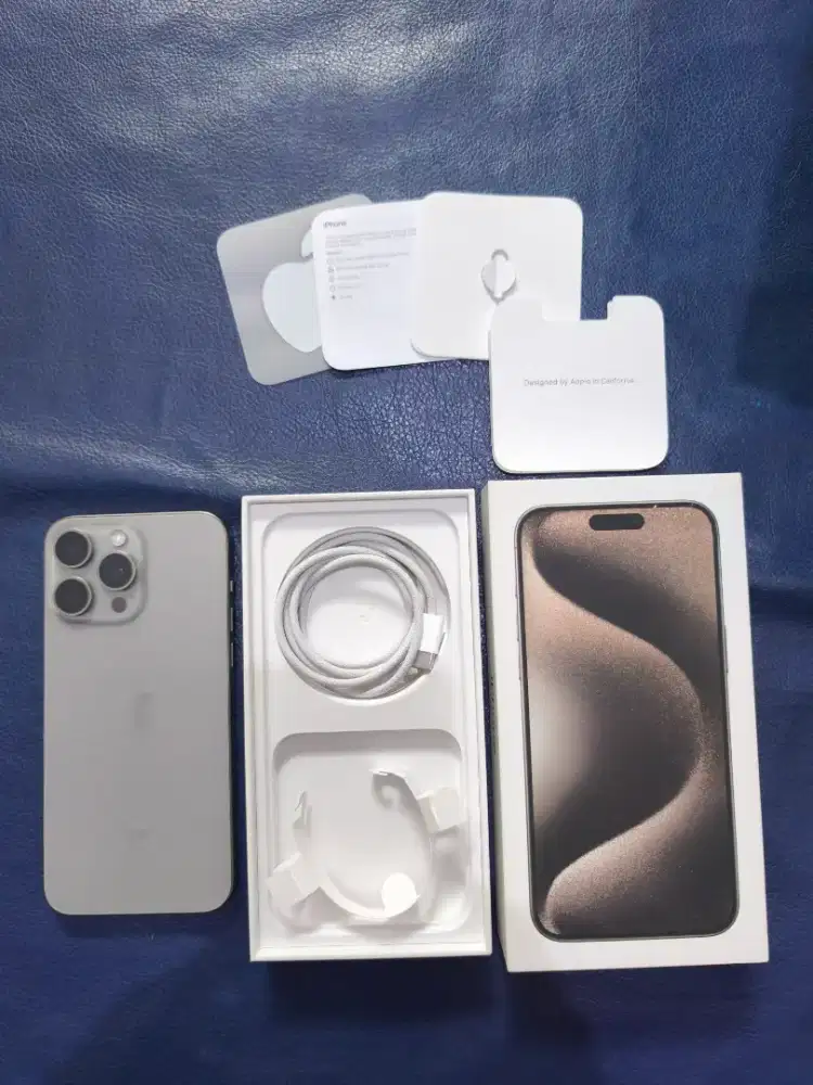 iPhone 15 promax 256 GB iBox bh 87 kondisi mulus