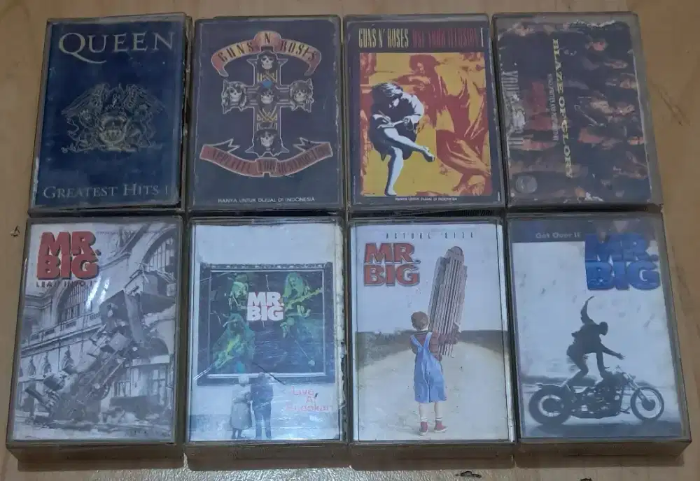 Queen, GnR, Jon Bon Jovi, Mr. Big