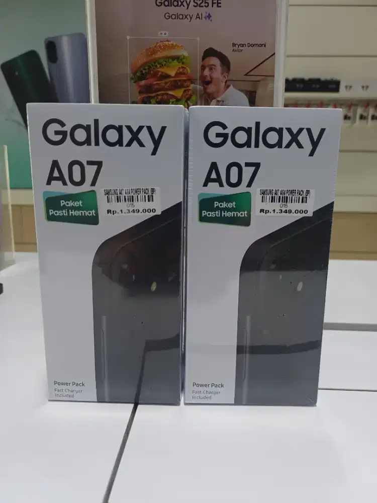 New samsung a07 ram 4/64gb atlantis dahsyat