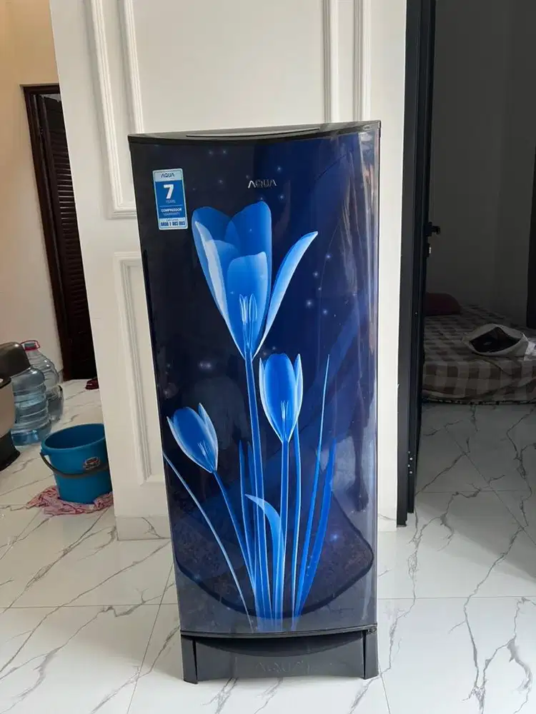 Kulkas Aqua 1 Pintu Bekas Kondisi Bagus, Dingin Normal