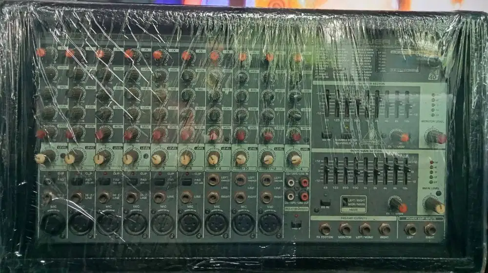 Behringer - Europower PMP2000 Seri Klasik | powered mixer 14-channel